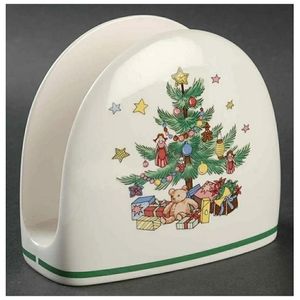 NIKKO Happy Holidays Napkin Holder